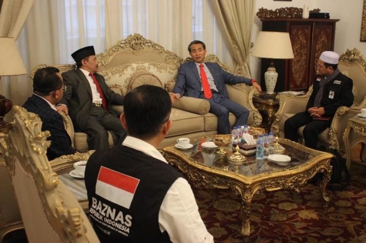 KBRI Kairo Menyambut Bantuan Kemanusiaan dari Indonesia untuk Gaza